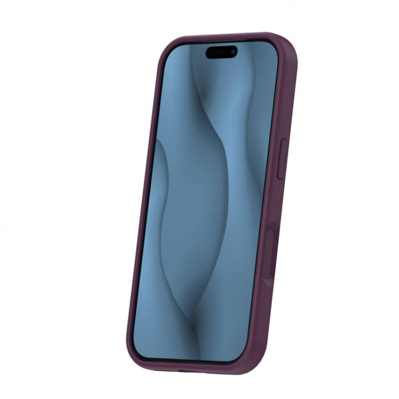 TFO Silicone Thin Mag ümbris iPhone 17 Pro / iPhone 18 Pro 6.3 inch jaoks, tume kirsipunane