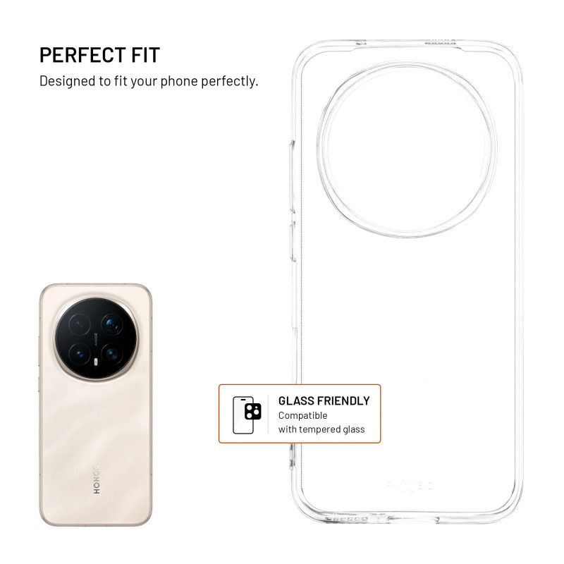 FIXED Story tagakaas Honor Magic 8 Pro 5G jaoks, TPU, läbipaistev (FIXTCC-1639-TR)