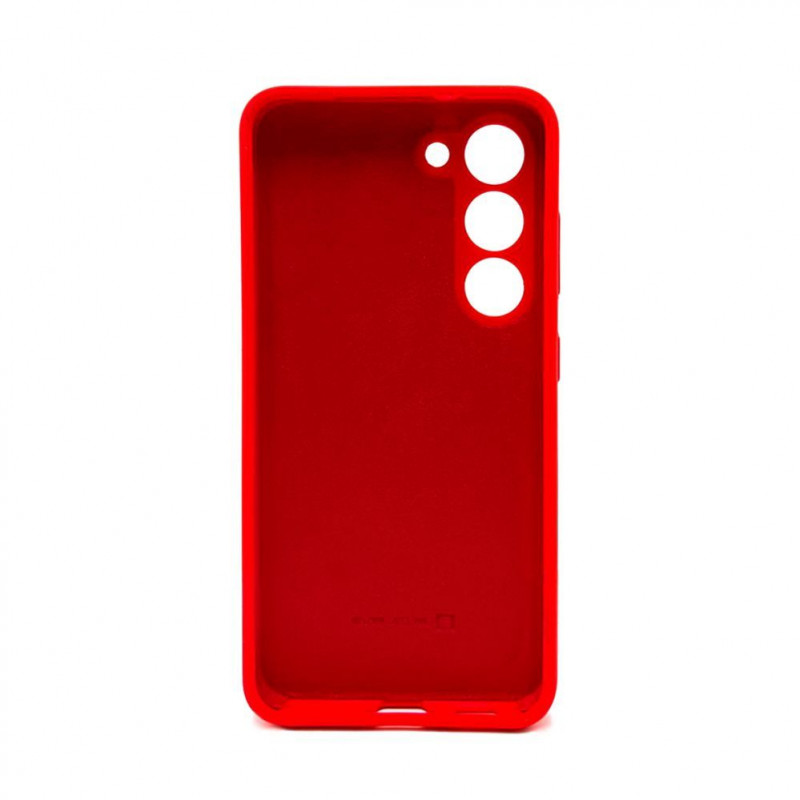 Evelatus Samsung Galaxy S23 nano silikoonümbris pehme puutega TPU punane