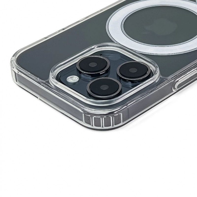 Hurtel Ultra Clear ümbris MagSafe'iga Samsung Galaxy S25 Edge'ile – läbipaistev