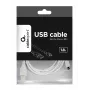 Gembird CCP-mUSB2-AMBM-6-W USB 2.0 A Micro-USB B kaabel, 1,8 m, valge