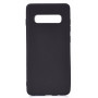 GreenGo Matt TPU ümbris Samsung Galaxy S10 Plusile, must