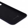 Evelatus Apple iPhone X/Xs Nano silikoonümbris pehme puutega TPU must