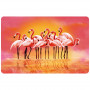 Asi Collection lauamatt 43.5x28cm flamingo