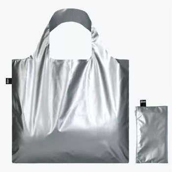 LOQI Metallic kott – hõbedane