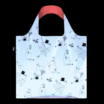 LOQI Moomin kott – Family Pattern (peegeldav)