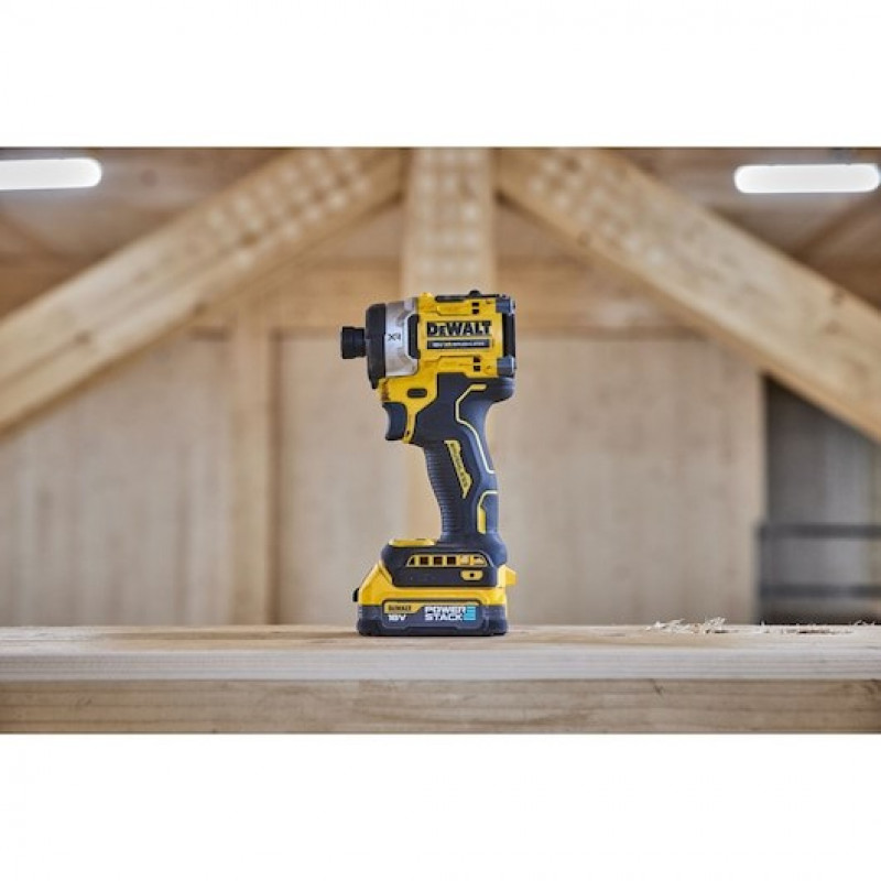 DeWALT DCF860E2T-QW löökkruvikeeraja/akulöökkeeraja 3800 RPM must, kollane