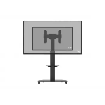 celexon Professional Adjust-3770MP telerikäru lamedatele ekraanidele 32-70 tolli (81,3-177,8 cm), anodiseeritud alumiinium ja mattklaas, must
