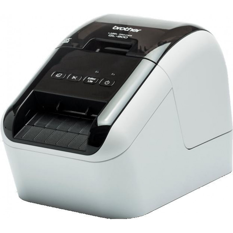 Brother QL-800 siltitrükkur otsetermiline värviline 300 x 600 DPI 148 mm/sek juhtmega DK