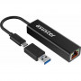 Asustor AS-U2.5G2 võrguadapter USB-C/USB-A 2.5GBase