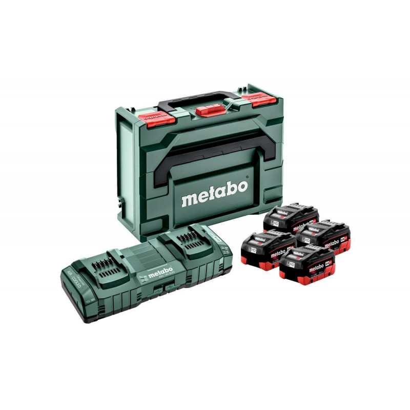 Metabo 18 V LiHD aku 8,0 Ah, 4 tk + laadija (685135000)