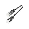 Wirewin Slim Cat6a U/FTP ühenduskaabel RJ45, 5 m, must