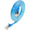 Wirewin Slim Cat6 U/FTP ühenduskaabel RJ45, 0,5 m, sinine