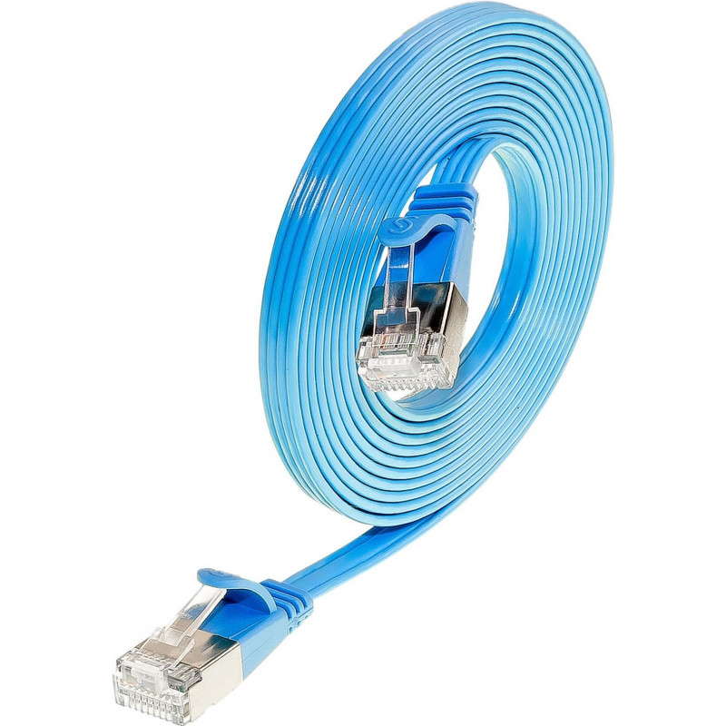 Wirewin Slim Cat6 U/FTP ühenduskaabel RJ45, 0,5 m, sinine