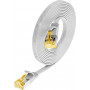 Wirewin Slim Cat6a U/FTP ühenduskaabel RJ45, 0,25 m, valge