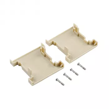 EFB Elektronik tühi plastkorpus 25-25-pin, hall