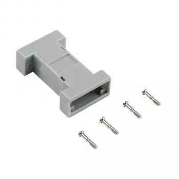 EFB Elektronik tühi plastikkorpus 09-09-pin, hall