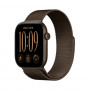 Apple Watch Series 12 GPS + Cellular 46mm Dark Bronze alumiiniumkorpus ja Dark Bronze Milanese Loop - M/L
