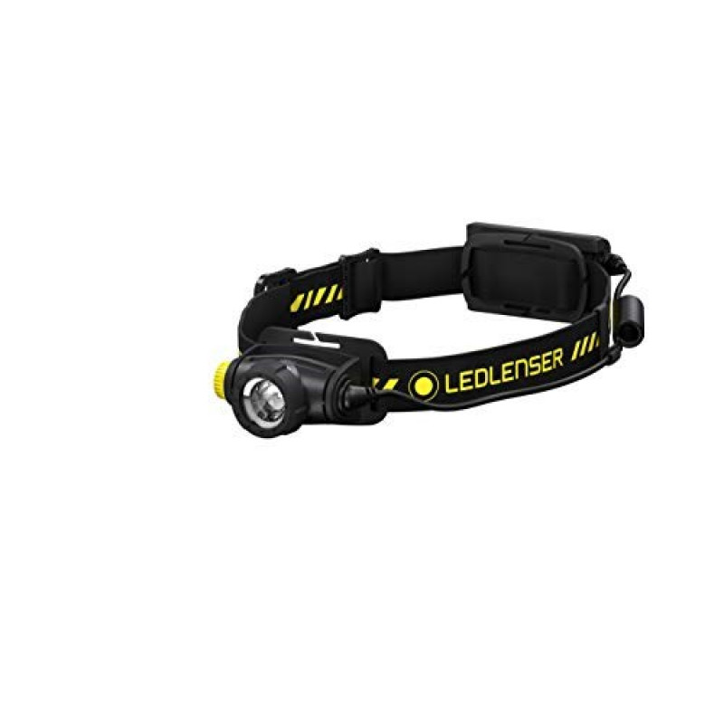 Ledlenser H5R Work LED taskulamp, must/kollane