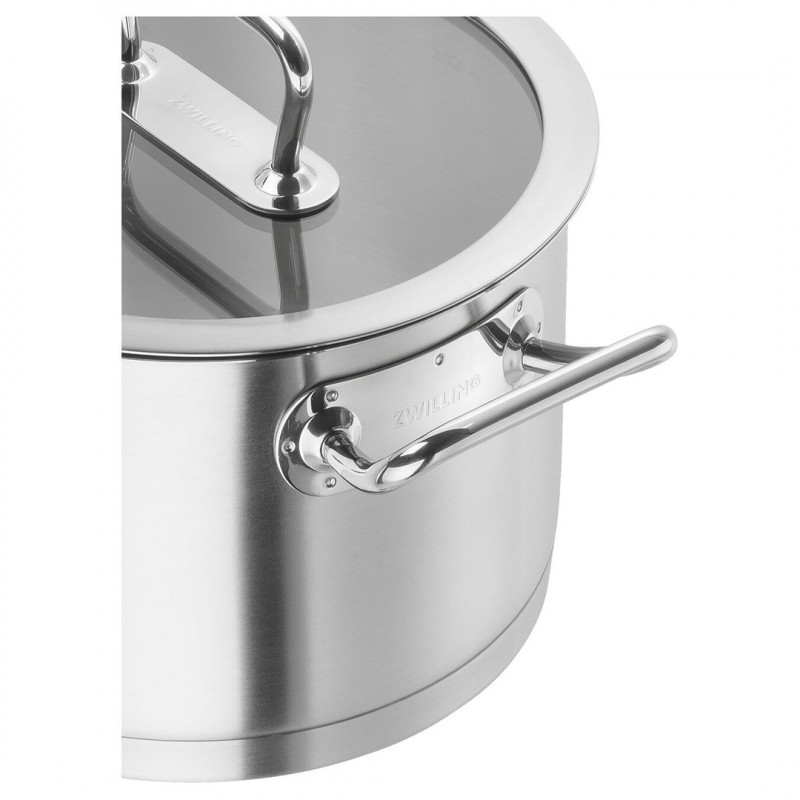 ZWILLING Pro ümmargune hõbedane keedupott 3.5 L