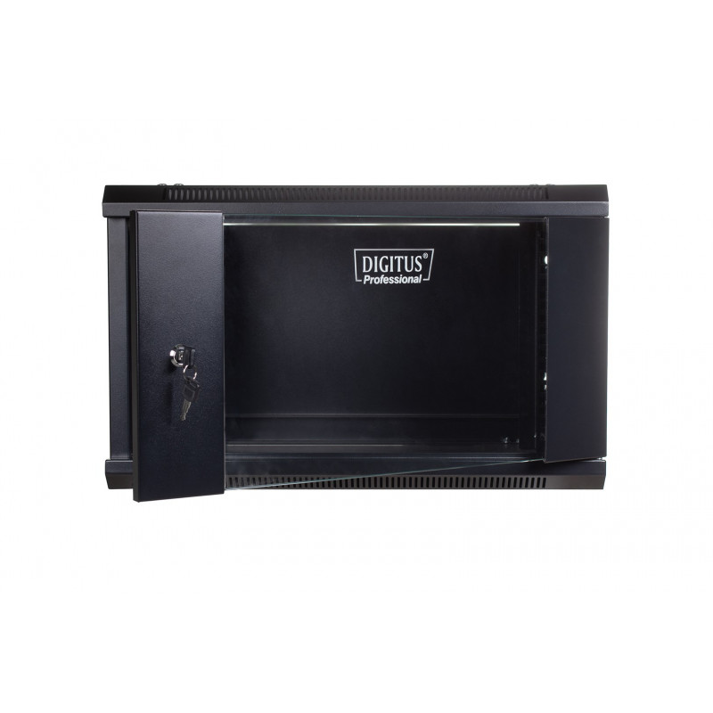 Digitus DN-WU19 04U/450/B 4U seinale kinnitatav rack-kapp, must