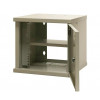 Emiter EMITERNET 10 inch 6U ühesektsiooniline seinakapp, plekkuks, 315 x 310 x 330 mm (EM/SOHO-B-6U)
