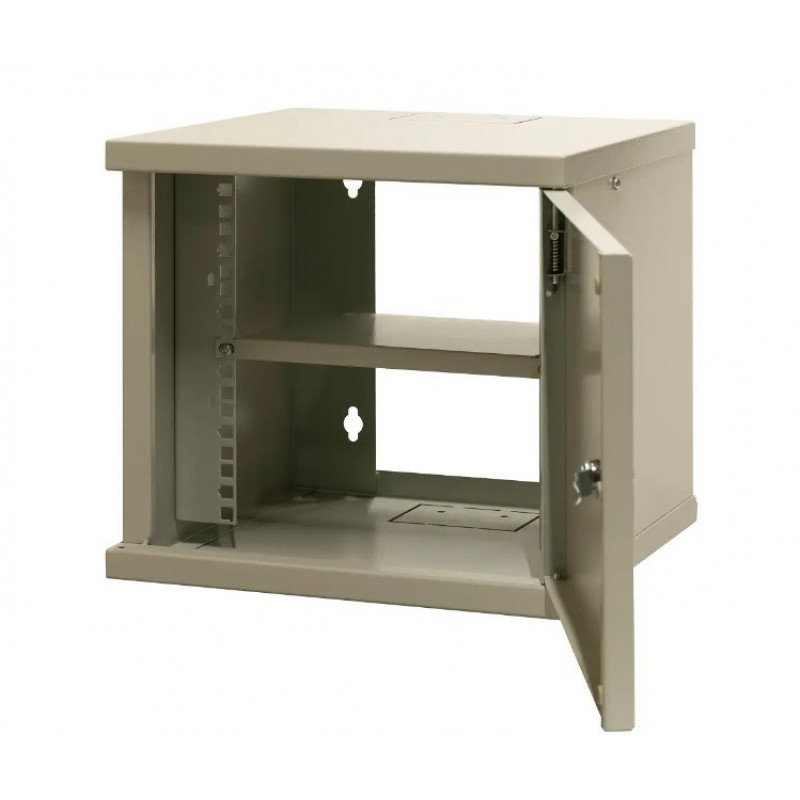 Emiter EMITERNET 10 inch 6U ühesektsiooniline seinakapp, plekkuks, 315 x 310 x 330 mm (EM/SOHO-B-6U)