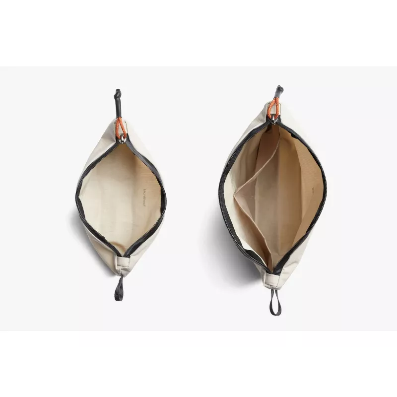 Bellroy Lite Pouch Duo, 2 reisikorraldaja komplekt (18 x 27 x 1,5 cm, 8 x 23 x 6 cm), Ash