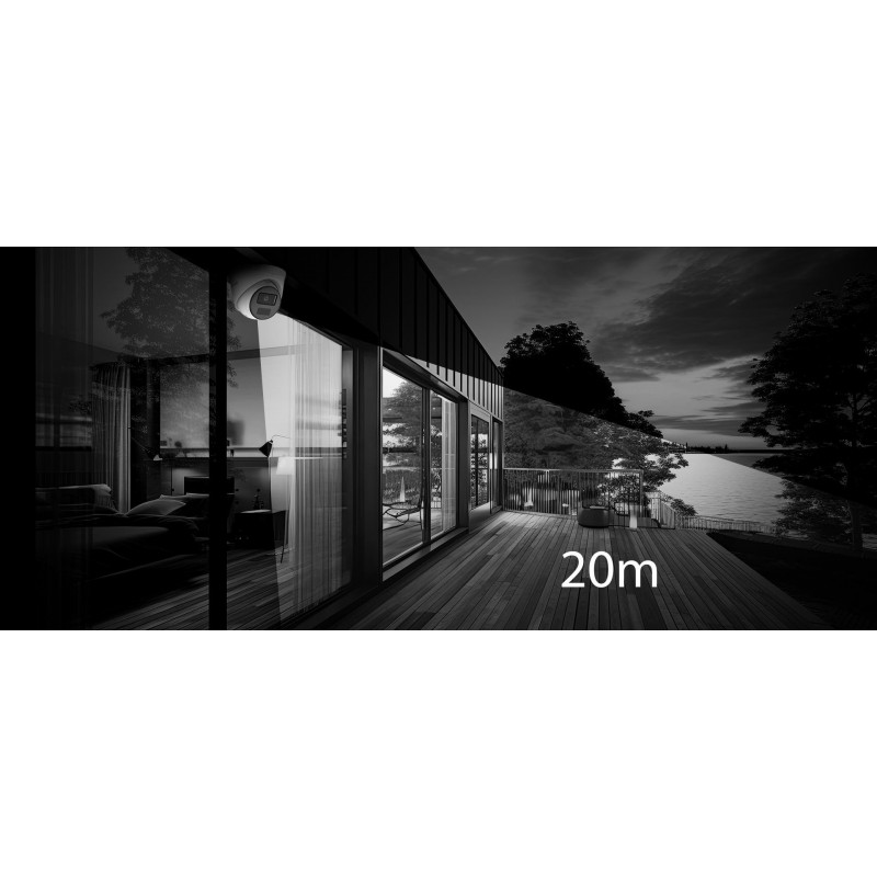 IP-kaamera Hilook IPC-T241H-C kuppelkaamera 4MP 2.8mm IR20m