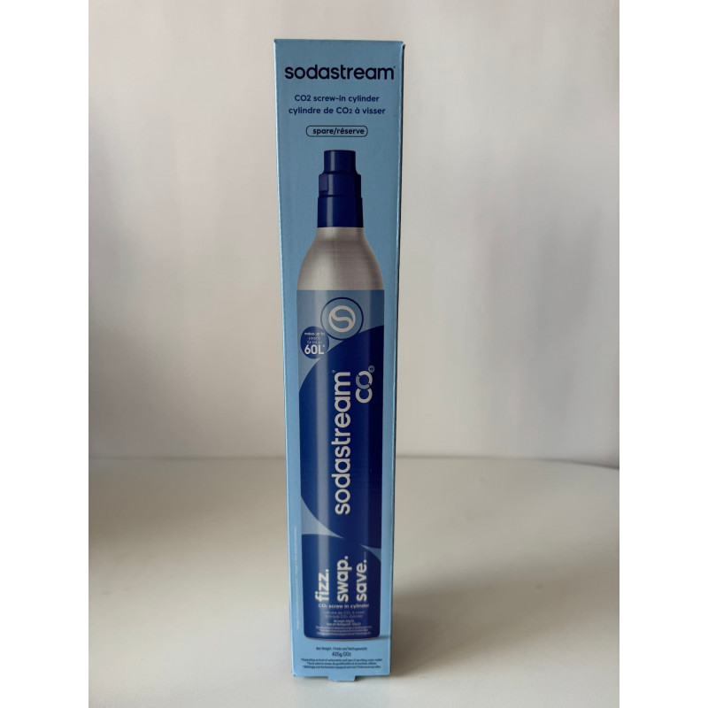 SodaStream Alcojet CO2 varusilinder gaasiga, sinine