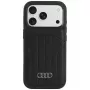 Audi sünteetilisest nahast MagSafe ümbris iPhone 18 Pro / 17 Pro jaoks, must