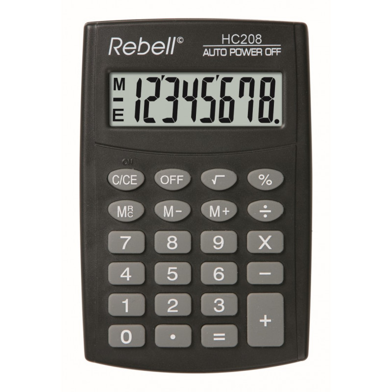 Rebell HC208 taskukalkulaator