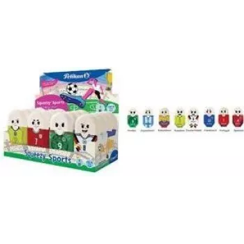 Pelikan Squeezy Sports plastikust kustutuskumm, esitluskarpi (400208878)