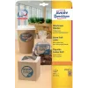 Avery Zweckform L7110-25 sildid, püsiliimiga, naturaalne pruun, 62 x 42 mm, 450 tk (25 lehte x 18)