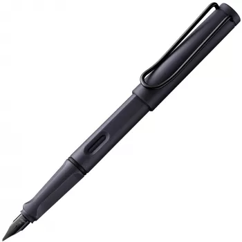 LAMY safari täitesulepea tindipadrunitele, steel black, sulg M (1238794)