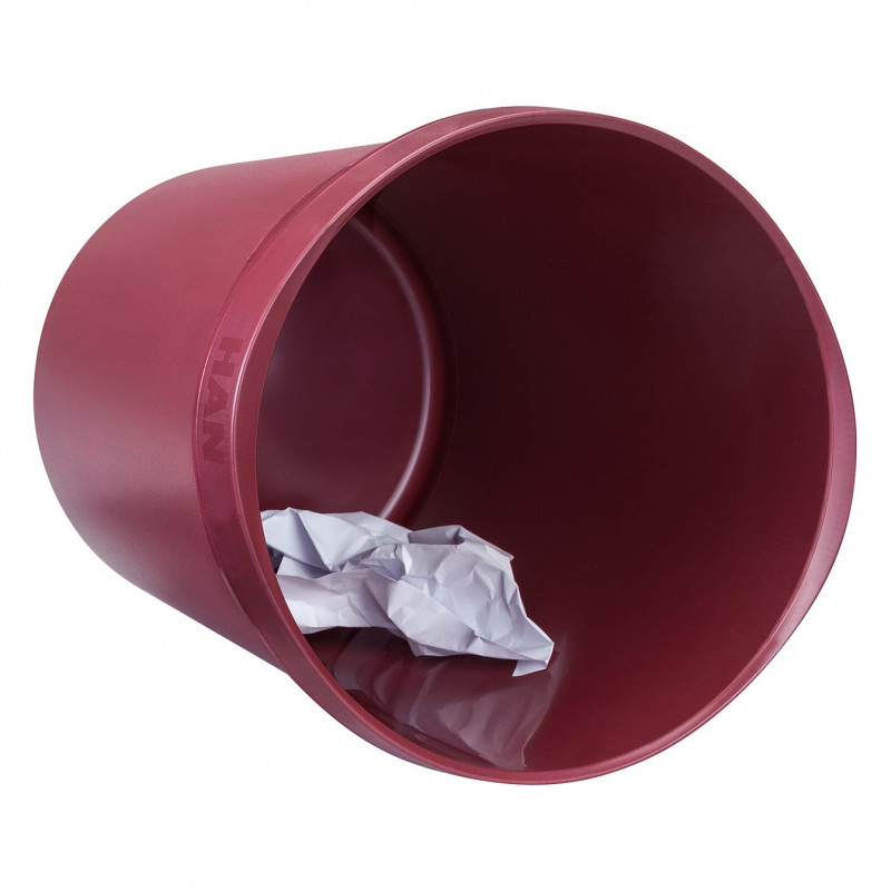 HAN Grip Karma paberkorv 18 L, punane