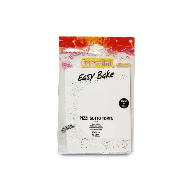 Guardini Easy Bake dekoratiivsed tordipaberid 30 x 40 cm, 5 tk