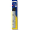 Pelikan Fineliner 96, must, metallkattega ots, dokumendikindel valguskindel tint