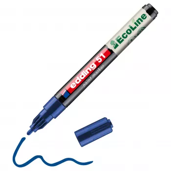 Edding 51 EcoLine 4-51-003 värvimarker sinine 1 mm, 2 mm
