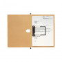 Leitz Alpha 1989-00-00 rippkaust A4, 250 g kraftpapp, looduslik pruun, 25 tk