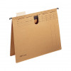 Leitz Alpha 1989-00-00 rippkaust A4, 250 g kraftpapp, looduslik pruun, 25 tk