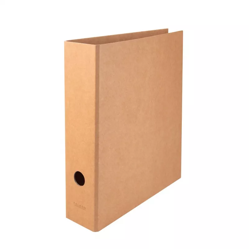 FALKEN kaust A4, 8 cm selg, papp, pruun