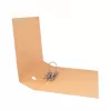FALKEN kaust A4, 8 cm selg, papp, pruun