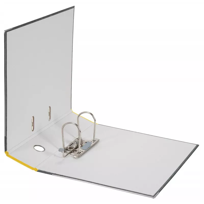 FALKEN Recycling registraator A4, 8 cm, kollane marmoreeritud