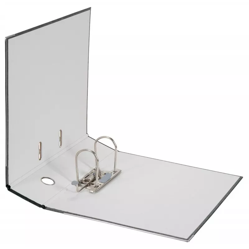 FALKEN Recycling registraator A4, 8 cm, must marmoreeritud