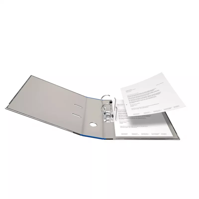 FALKEN Recycling registraator A4, 8 cm, sinine marmoreeritud