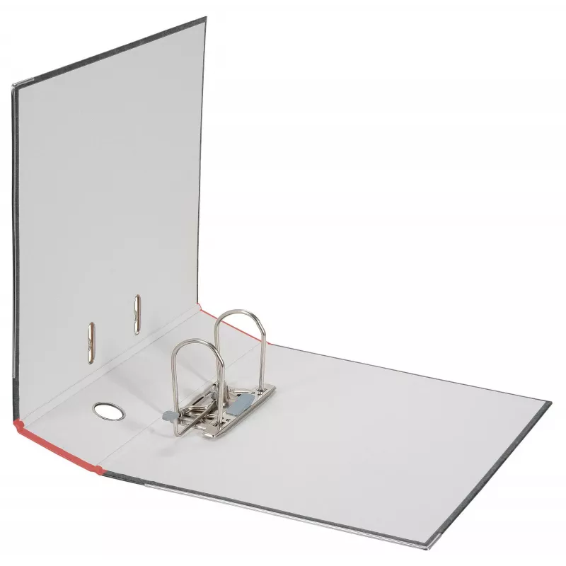 FALKEN Recycling registraator A4, 8 cm, punane marmoreeritud