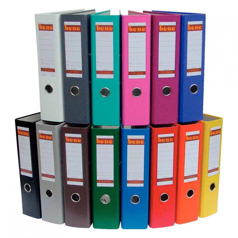 bene kaust, selja laius 8,0 cm, DIN A4, plastik, hall