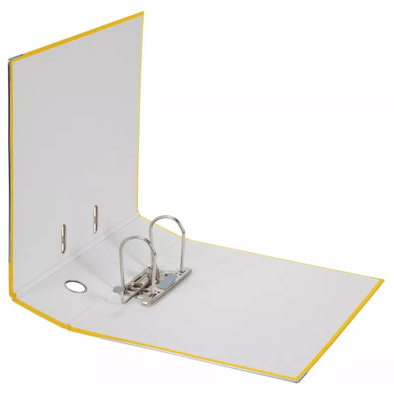 FALKEN Color registraator DIN A4, 8 cm, plastikust, kollane