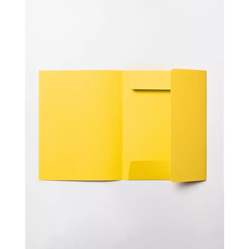 folia portfooliomapp DIN A4, kollane